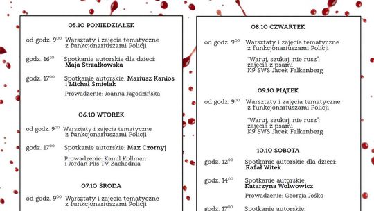 💥2. Festiwal Kryminału w Książnica Karkonoska! Start: 05. 10. 2026, koniec 10. 10. 2026💥