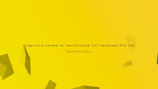 Dolny Śląsk Górą- Ruszyła rewitalizacja linii Kamienna Góra-Ogorzelec