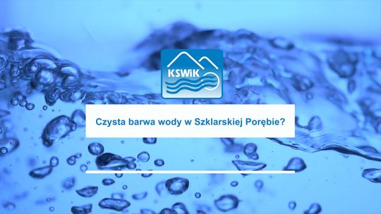 Karkonoski System Wodociągów i Kanalizacji- Czysta barwa wody w Szklarskiej Porębie?