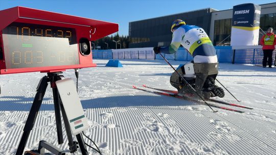 Parabiathloniści rywalizują na Polanie Jakuszyckiej