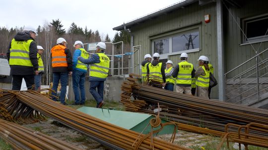 Radni wizytowali rozbudowę oczyszczalni w Szklarskiej Porębie