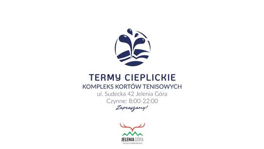 Termy Cieplickie zapraszają do kompleksu kortów tenisowych