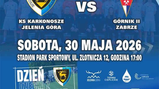 W sobotę wszyscy na stadion...lub przed ekrany! Karkonosze Jelenia Góra zagrają z Górnikiem II Zabrze!!!!