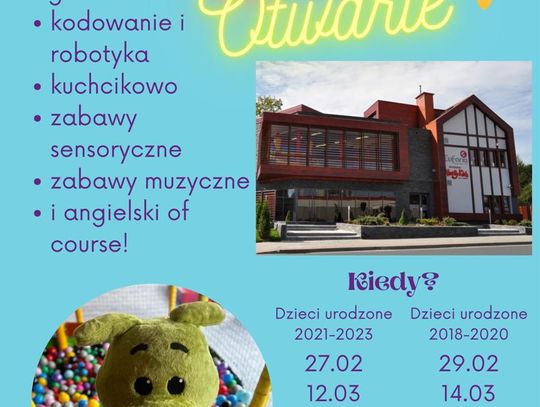 📍Akademia Happy Kids zaprasza na Dni Otwarte😺