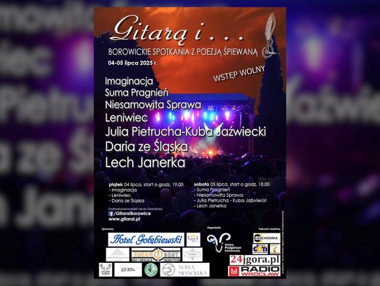 #Borowice #festiwal - w najbliższy piątek i sobotę 4/5 lipca odbędzie się "Gitara i…"