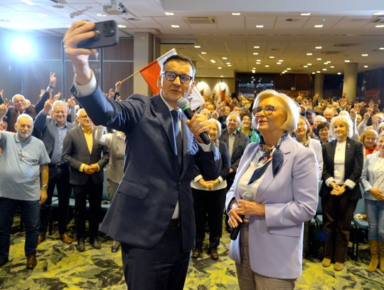 Co działo się na spotkaniu z byłym Premierem Mateuszem Morawieckim?