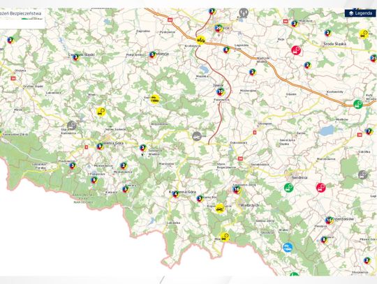 Co zgłaszali mieszkańcy w styczniu w Krajowej Mapie Zagrożeń?