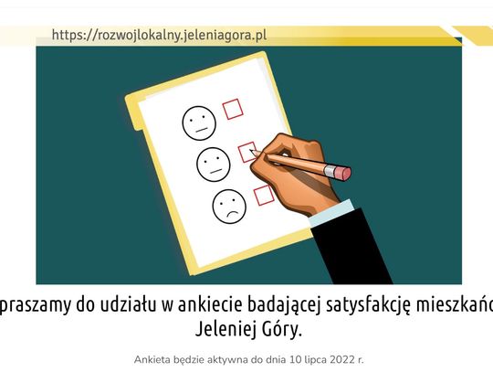 ❓Czy jest Pan/Pani zadowolony/a z warunków  i jakości życia w Jeleniej Górze❓