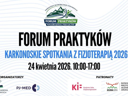„Forum Praktyków – Karkonoskie Spotkania z Fizjoterapią”