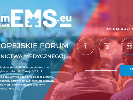 I Europejskie Forum Ratownictwa Medycznego