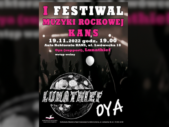 I Festiwal Muzyki Rockowej w KANS