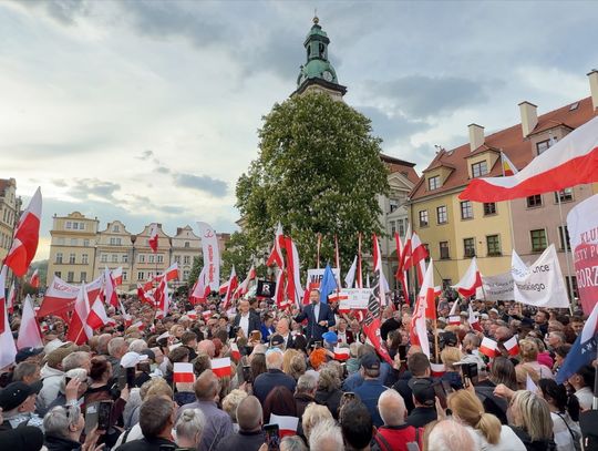 Karol Nawrocki z wizytą w Jeleniej Górze