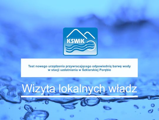 KSWiK- Wizyta lokalnych samorządowców w stacji uzdatniania wody w Szklarskiej Porębie KSWiK- Wizyta lokalnych samorządowców w stacji uzdatniania wody w Szklarskiej Porębie
