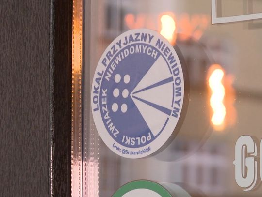 „Lokal przyjazny niewidomym”