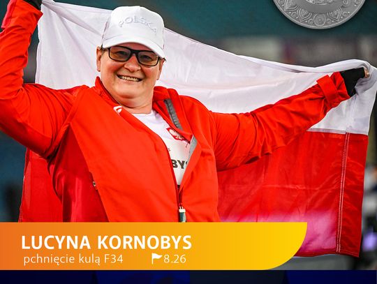 Lucyna Kornobys znów ze srebrem!
