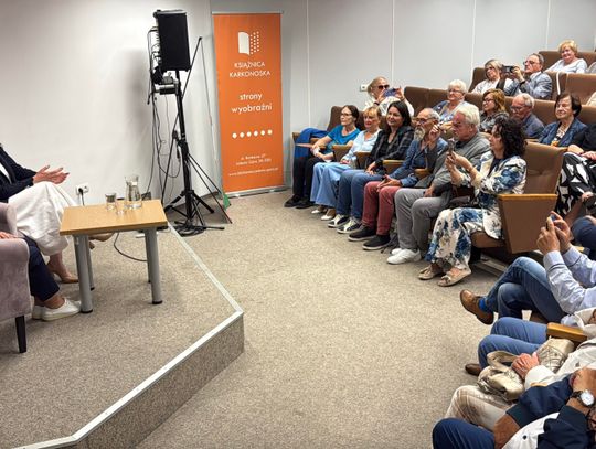 Marzena Okła‑Drewnowicz odwiedziła Jelenią Górę