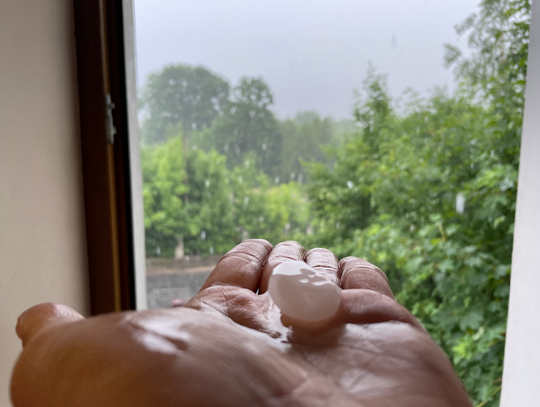 Nawałnica w Jeleniej Górze. 