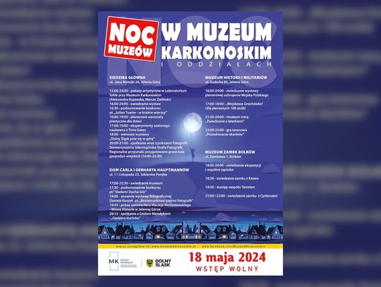 Noc Muzeów - będzie się działo!