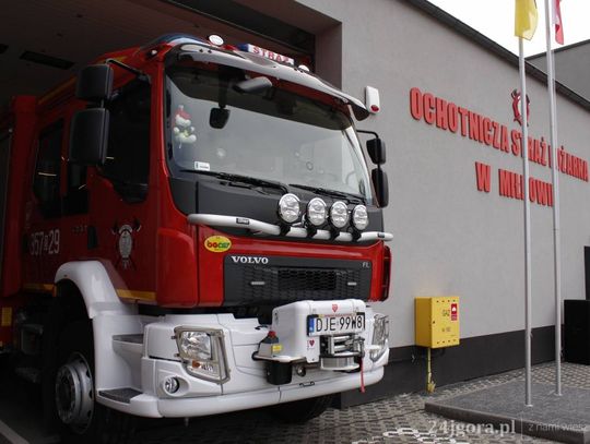 Nowa remiza strażacka w Miłkowie