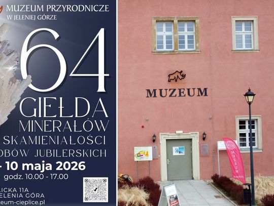 Odliczamy dni do 64 GIEŁDY MINERAŁÓW