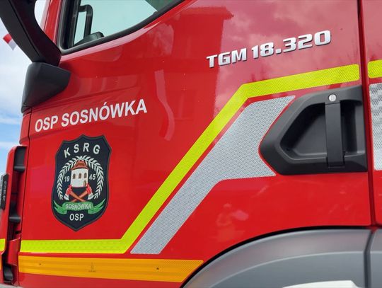 OSP Sosnówka z nowym wozem!