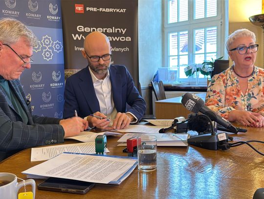 Podpisano umowę na realizację nowej inwestycji mieszkaniowej w Kowarach!