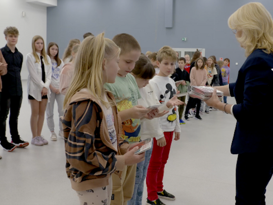 Podziękowania dla młodych artystów