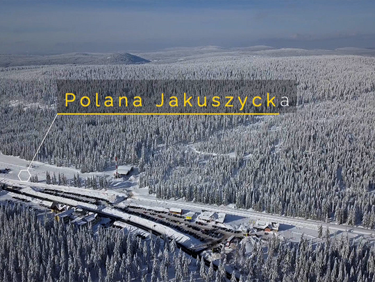 Polana Jakuszycka - #360 - zima w Izerach360 polana