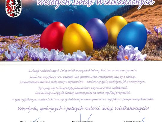 Powiat Karkonoski życzy Wesołych Świąt!
