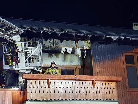 Pożar Ośrodka Zdrowia w Mysłakowicach