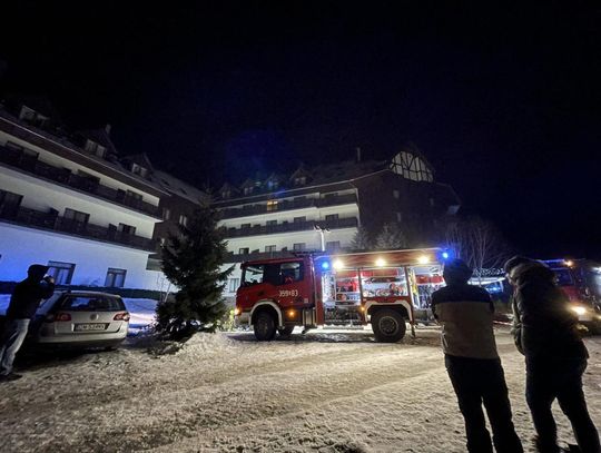 Pożar w Hotelu Sandra w Karpaczu