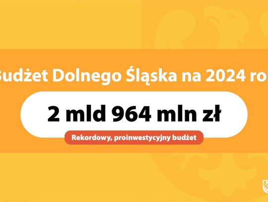 Rekordowy budżet województwa!