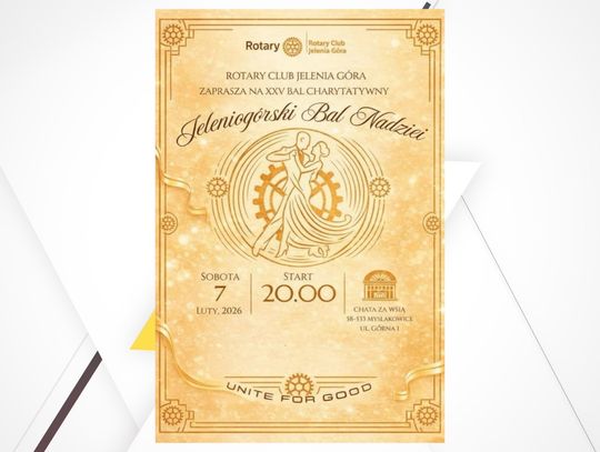Rotary Club Jelenia Góra zaprasza na bal charytatywny Rotary Club Jelenia Góra zaprasza na bal charytatywny