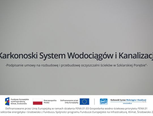 Rozpoczął się III etap rozbudowy i przebudowy oczyszczalni ścieków w Szklarskiej Porębie