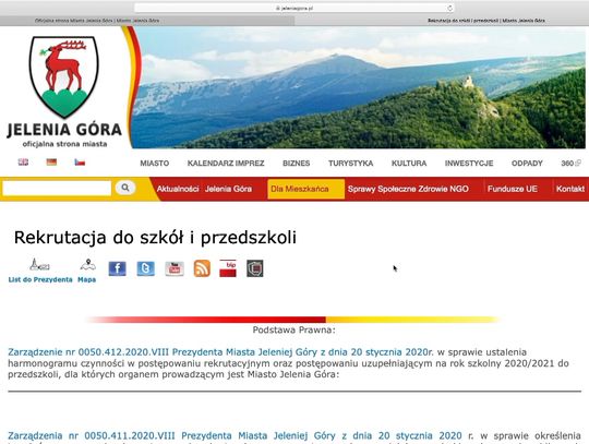 Rusza nabór do szkół i przedszkoli