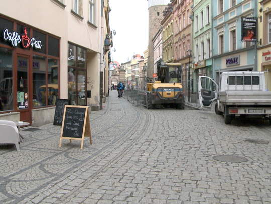 Ruszyły prace w centrum nad wózkostradą