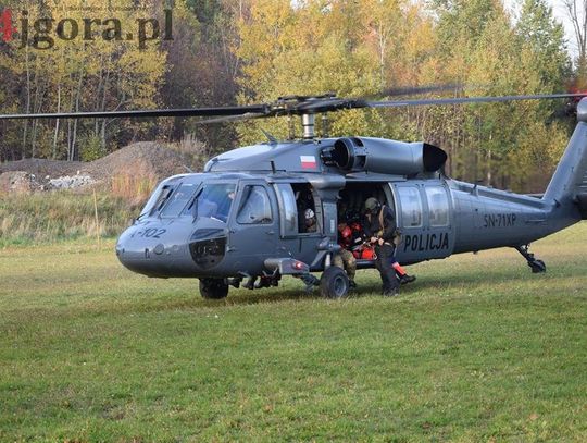 Śmigłowiec Black Hawk wylądował w Piechowicach