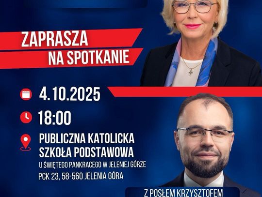 Spotkanie z Posłanką Marzeną Machałek i Posłem Krzysztofem Szczuckim!