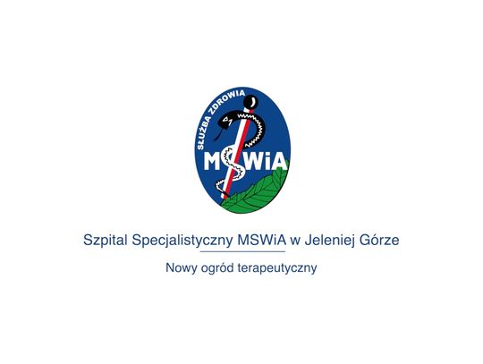 Szpital Specjalistyczny MSWiA w Jeleniej Górze- Nowy ogród terapeutyczny