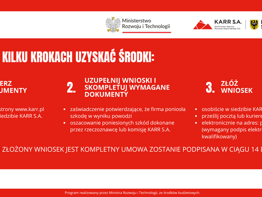 Szybka pomoc, realne wsparcie i kolejna ważna pomoc!