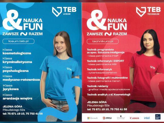 TEB EDUKACJA w Jeleniej Górze 15 kwietnia zaprasza na Dzień Otwarty!