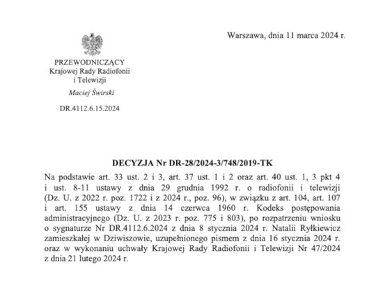 Telewizja Dami otrzymała ogólnopolską koncesję!