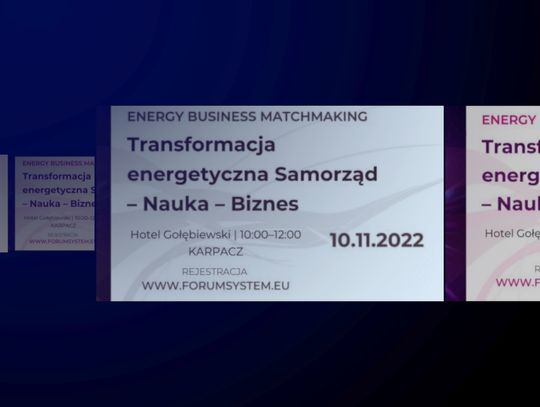 TRANSFORMACJA ENERGETYCZNA SAMORZĄD - NAUKA - BIZNES