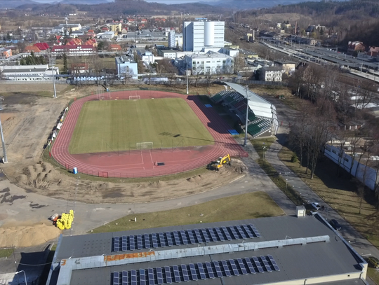 Trwa budowa boiska w Parku Sportowym Złotnicza