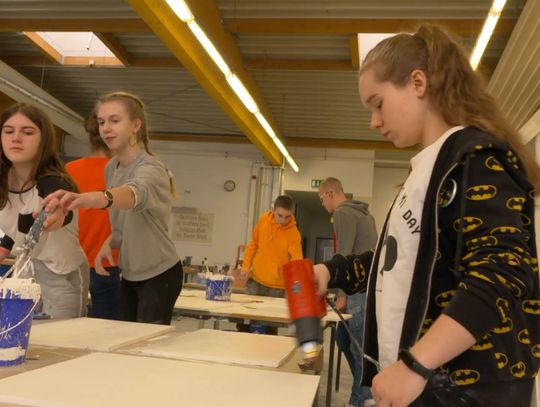 Uczniowie z Mysłakowic szkolą się w Bautzen