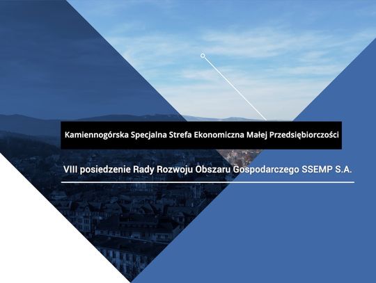 VIII posiedzenie Rady Rozwoju Obszaru Gospodarczego SSEMP S.A.
