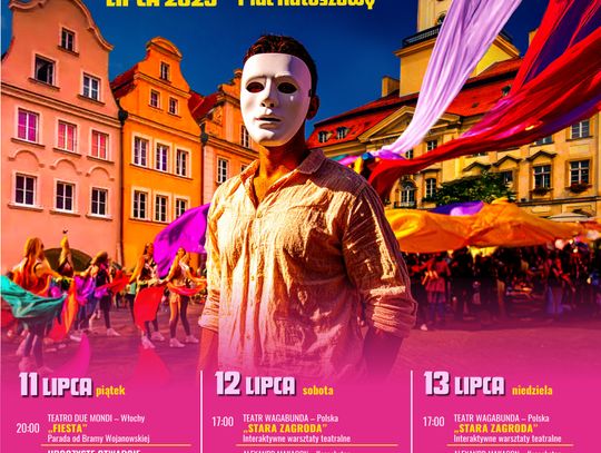 W 𝗹𝗶𝗽𝗰𝘂 Jelenia Góra zamieni się w tętniącą życiem scenę pod gołym niebem - 𝟦𝟤. ᴍɪęᴅᴢʏɴᴀʀᴏᴅᴏᴡʏ ꜰᴇꜱᴛɪᴡᴀʟ ᴛᴇᴀᴛʀóᴡ ᴜʟɪᴄᴢɴʏᴄʜ ɪᴍ. ᴀʟɪɴʏ ᴏʙɪᴅɴɪᴀᴋ 𝘁𝗼 𝘁𝗿𝘇𝘆 𝗱𝗻𝗶 (𝟭𝟭–𝟭𝟯 𝗹𝗶𝗽𝗰𝗮 𝟮𝟬𝟮𝟱)