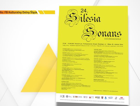 W piątek rozpoczyna się 24. edycja Silesia Sonans
