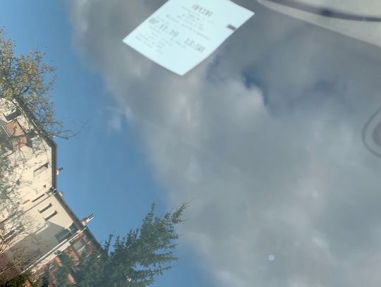 Wysoka cena za parkowanie