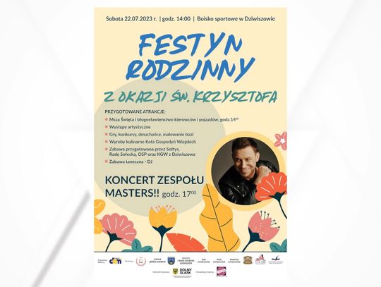 Zapraszamy na Festyn Rodzinny w Dziwiszowie